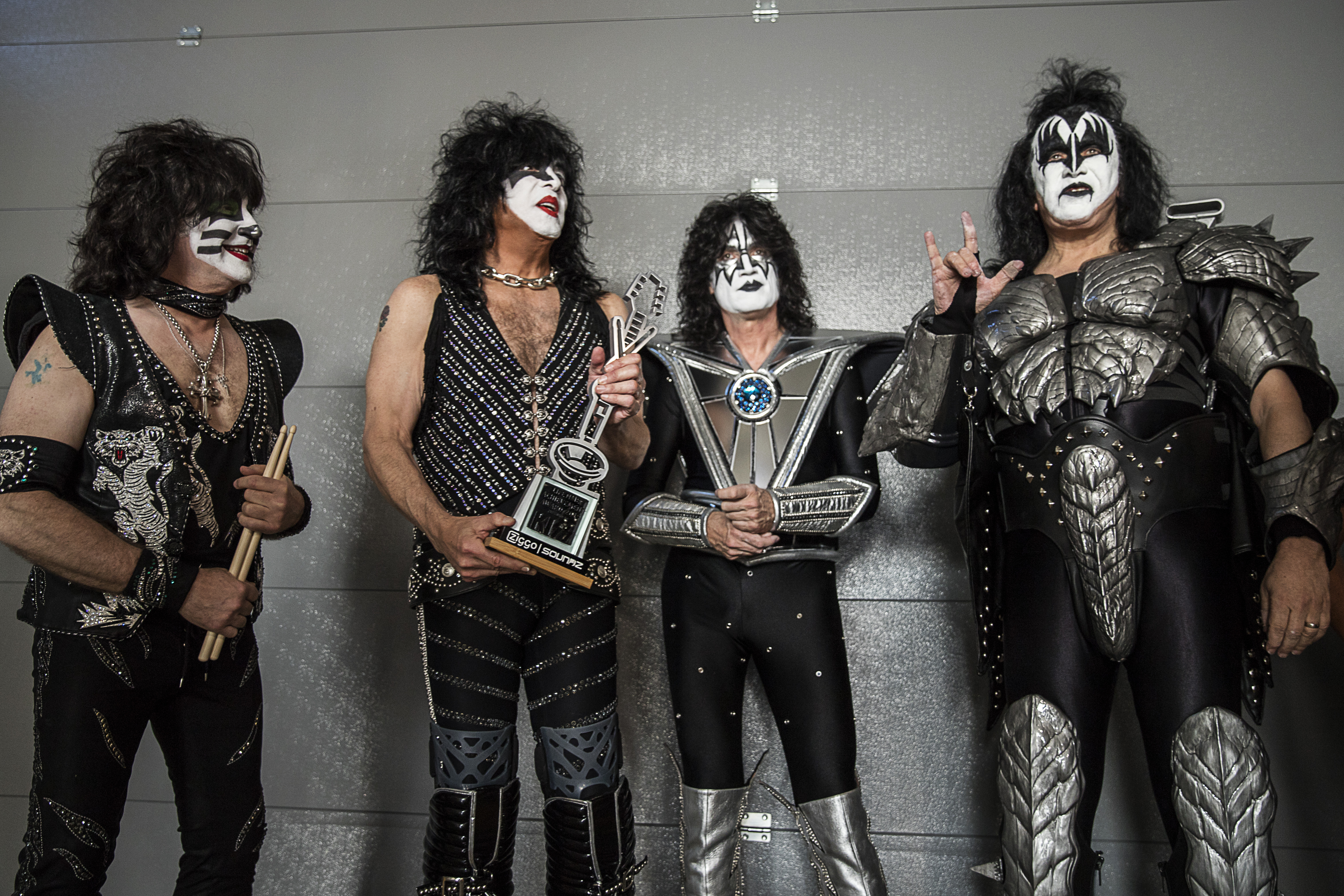 KISS ontvangt eerste ZIGGO | SOUNDZ LIFETIME ACHIEVEMENT AWARD